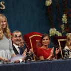 Leonor, en los Princesa de Asturias de 2019.
