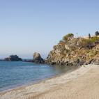 Playa de La Caletilla, en Almuñécar (Granada).