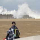 Olas de hasta 12 metros por la llegada de Herminia al País Vasco