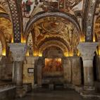 Imagen del Panteón de los Reyes que se encuentra en la basílica de San Isidoro de León.
