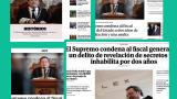 Portadas sobre la condena a Álvaro García Ortiz.