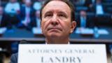 Jeff Landry, cuando era fiscal general de Luisiana, en una comparecencia en la Cámara de Representantes, en 2023.