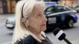 Marta, una mujer de 83 años, responde a una entrevista callejera en Buenos Aires durante un vídeo viral de TikTok.