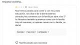 Van a comer a un restaurante en año nuevo y se quejan de que no les atienden: la respuesta les deja con la boca cerrada