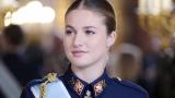La princesa Leonor, en la Pascua Militar del pasado martes 6 de enero.