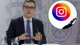 El ministro Bolaños se gana a pulso el 'me gusta' con su respuesta a una periodista: "Deme tiempo"