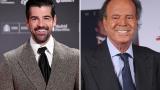 El actor Miguel Ángel Muñoz y el cantante Julio Iglesias.