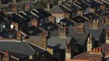 Tejados de viviendas inglesas en Oxford.