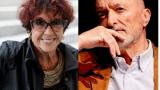 Los escritores Maruja Torres y Arturo Pérez-Reverte.