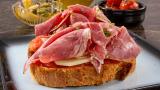 Tostada de jamón