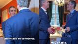 Pedro Sánchez y el gobernador de California durante la Conferencia de Seguridad