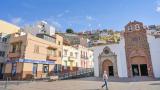 Vista de la Iglesia de la Asunción en San Sebastián de La Gomera