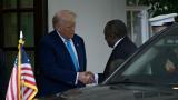 Donald Trump recibe a Cyril Ramaphosa en la Casa Blanca