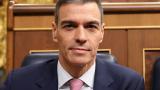 El presidente del Gobierno, Pedro Sánchez, en el Congreso.
