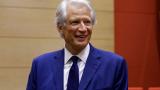 Dominique de Villepin, en un acto en el Senado de Francia