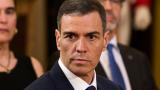 El presidente del Gobierno, Pedro Sánchez, en un acto en el Palacio Real.