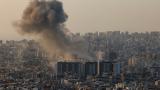 Columnas de humo ascienden tras un ataque de Israel en los suburbios del sur de Beirut (Líbano), el 12 de marzo de 2026.