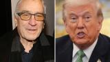Robert De Niro y Donald Trump.