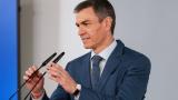 El presidente del Gobierno, Pedro Sánchez, durante la comparecencia de este viernes.