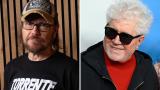 Los cineastas Santiago Segura y Pedro Almodóvar.