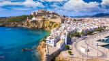 Vista aérea de la isla de Ibiza