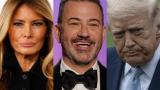 Trump pide la cabeza de Jimmy Kimmel por un chiste sobre viudas y Melania