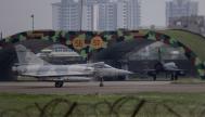 Un caza Mirage de Taiwán volviendo a la base aérea de Hsinchu (norte de Taipei), en una imagen de archivo.