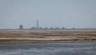 Vista de la central nuclear de Zaporiyia (Ucrania).