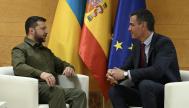 Encuentro entre los mandatarios español y ucraniano, Pedro Sánchez y Volodímir Zelenski, en Granada con motivo de la Cumbre Política Europea.