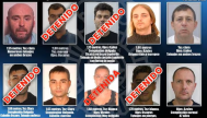 Los cinco de los diez fugitivos más buscados en España.