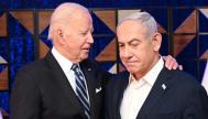Joe Biden y Benjamin Netanyahu.