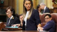 La portavoz parlamentaria de Junts, Miriam Nogueras, en una imagen de archivo en el Congreso.