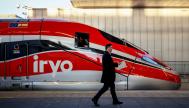 Un tren Iryo, en la estación Joaquín Sorolla de Valencia, en una imagen de archivo.