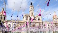Mascletà en las Fallas de Valencia de una edición anterior.