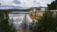 El embalse de Forata, en Yátova, localidad del interior de Valencia.