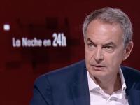 José Luis Rodriguez Zapatero en 'La Noche en 24 horas' de TVE