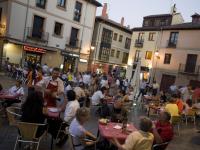 La terraza de un bar en España.