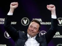 Elon Musk, durante un evento tecnológico