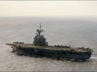 El portaaviones francés Charles de Gaulle, en una imagen de archivo, en aguas de Toulon.