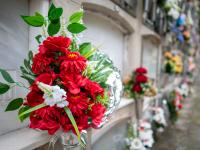 Imagen de archivo de un cementerio.