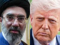 Mojtaba Jamenei, líder supremo de Irán, y Donald Trump, presidente de EEUU, en sendas imágenes de archivo.