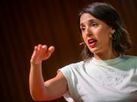 Irene Montero, este jueves en Barcelona