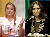 Fotomontaje de Alba Carrillo e Isabel Díaz Ayuso.