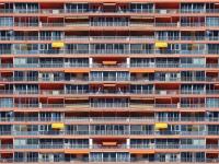 Un bloque de viviendas en Tenerife.