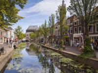 Un canal de la ciudad neerlandesa de Delft, en una imagen de archivo