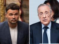 A Gabriel Rufián le basta una frase para resumir la rueda de prensa de Florentino Pérez