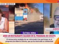 Alberto Chicote se emociona al ver lo que ha pasado con uno de los restaurantes que ayudó a transformar