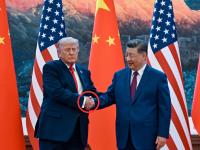 Donald Trump y Xi Jinping.