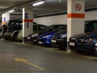 Un parking comunitario.