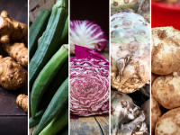 Variedad de vegetales.